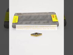 Sandvik CCMT060204-PF 4325 درج های کاربید تنگستن CVD/PVD روکش شده برای تراشکاری CNC فولاد/فولاد ضد زنگ