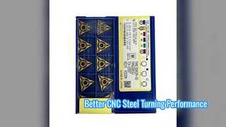 TNMG160408N GU AC630M Carbide Insert for Steel Turning