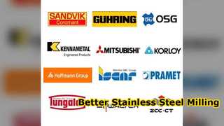 Best Carbide Insert for Stainless Steel Milling