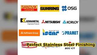 KORLOY TNMG160404HA Stainless Steel Finishing Insert