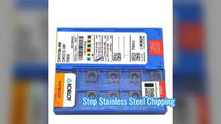 Stop Stainless Steel Chipping CCMT09T304 HMP PC9030 Insert